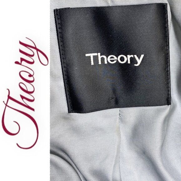 Theory Gray Teddy Jacket - Picture 7 of 11